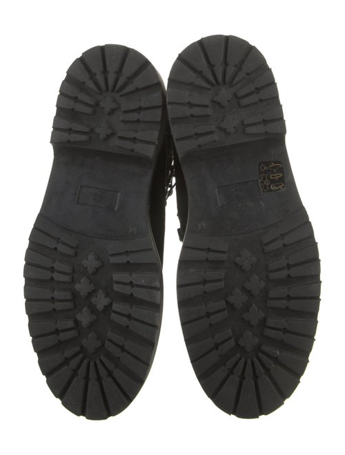 Legres Suede Combat Boots