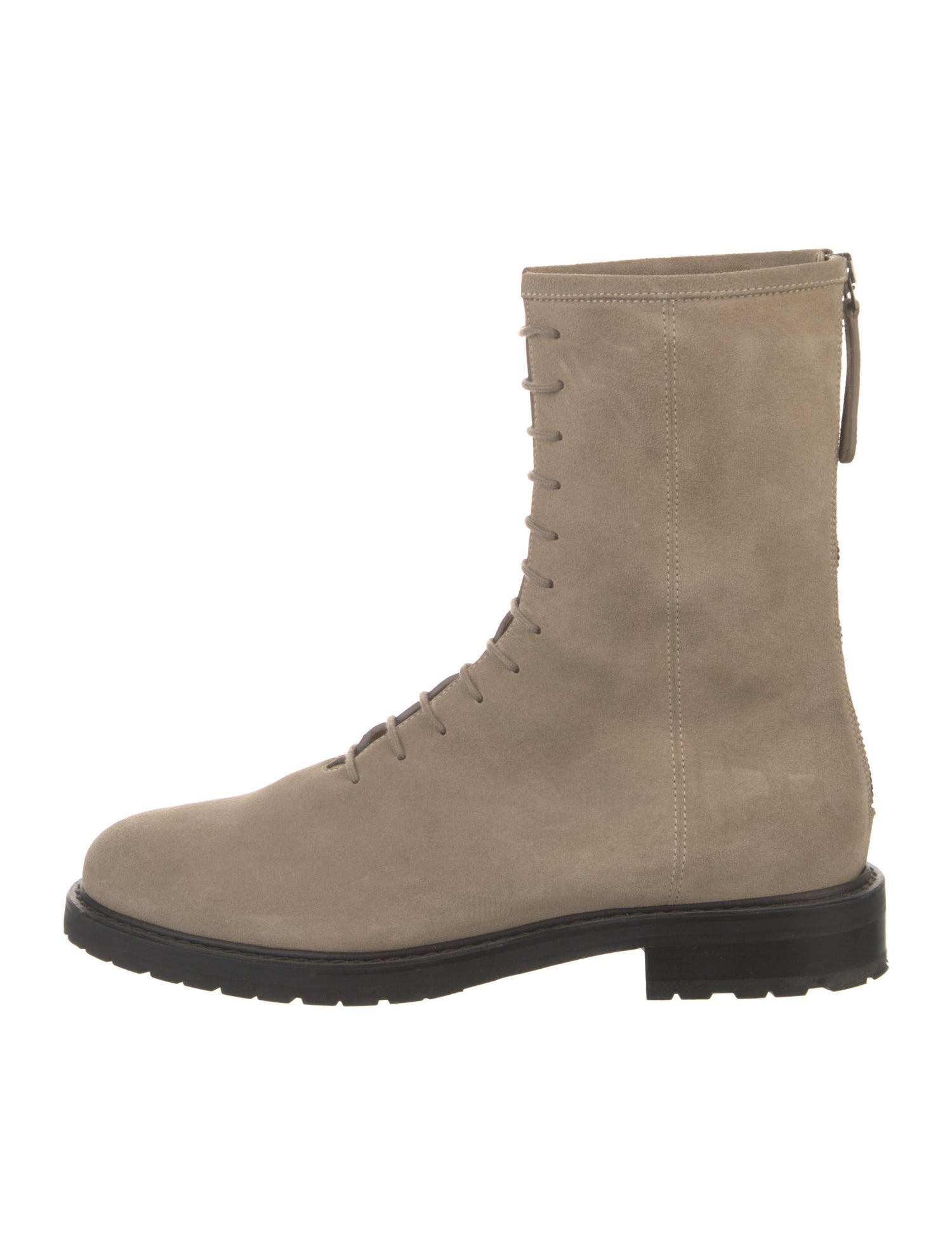 Legres Suede Combat Boots
