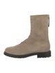 Legres Suede Combat Boots