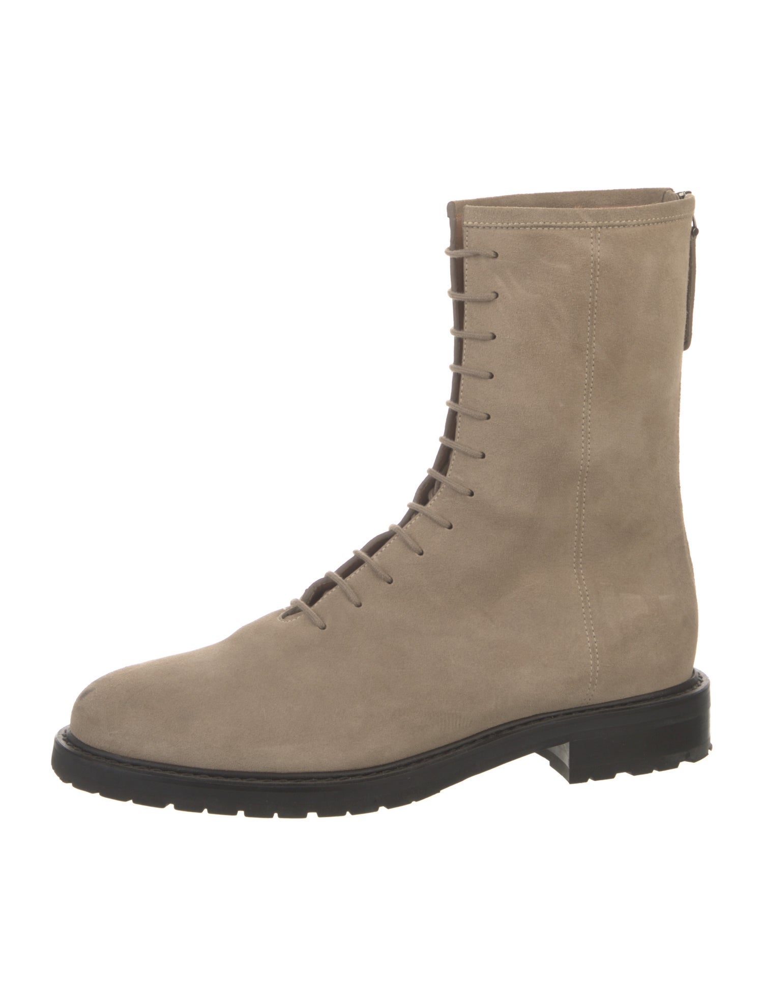 Legres Suede Combat Boots