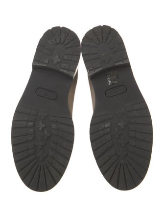 Legres Suede Combat Boots