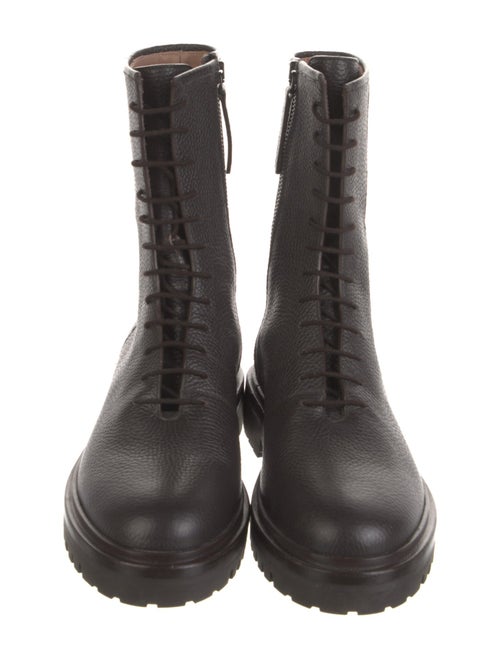 Legres Leather Combat Boots