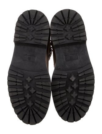 Legres Suede Combat Boots