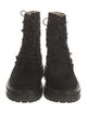 Legres Suede Combat Boots
