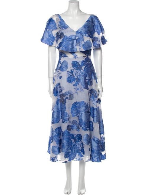 Lela Rose 2020 Long Dress Rose