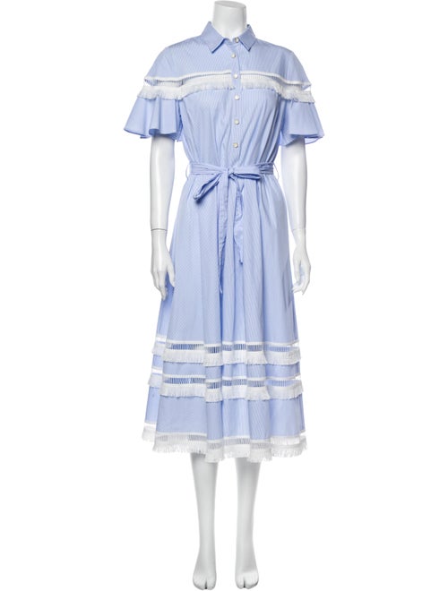 Lela Rose Long Dress Rose