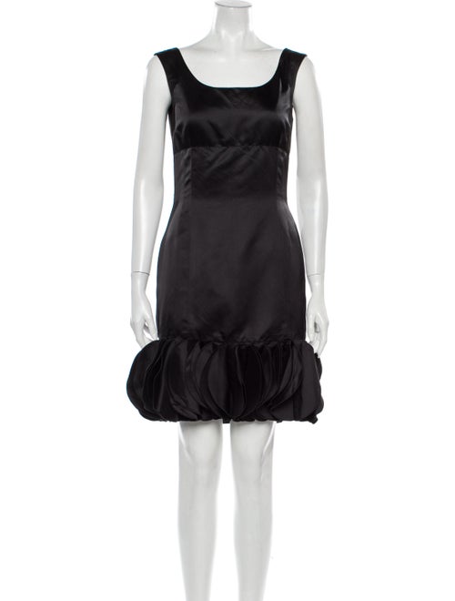 Lela Rose Silk Mini Dress Rose