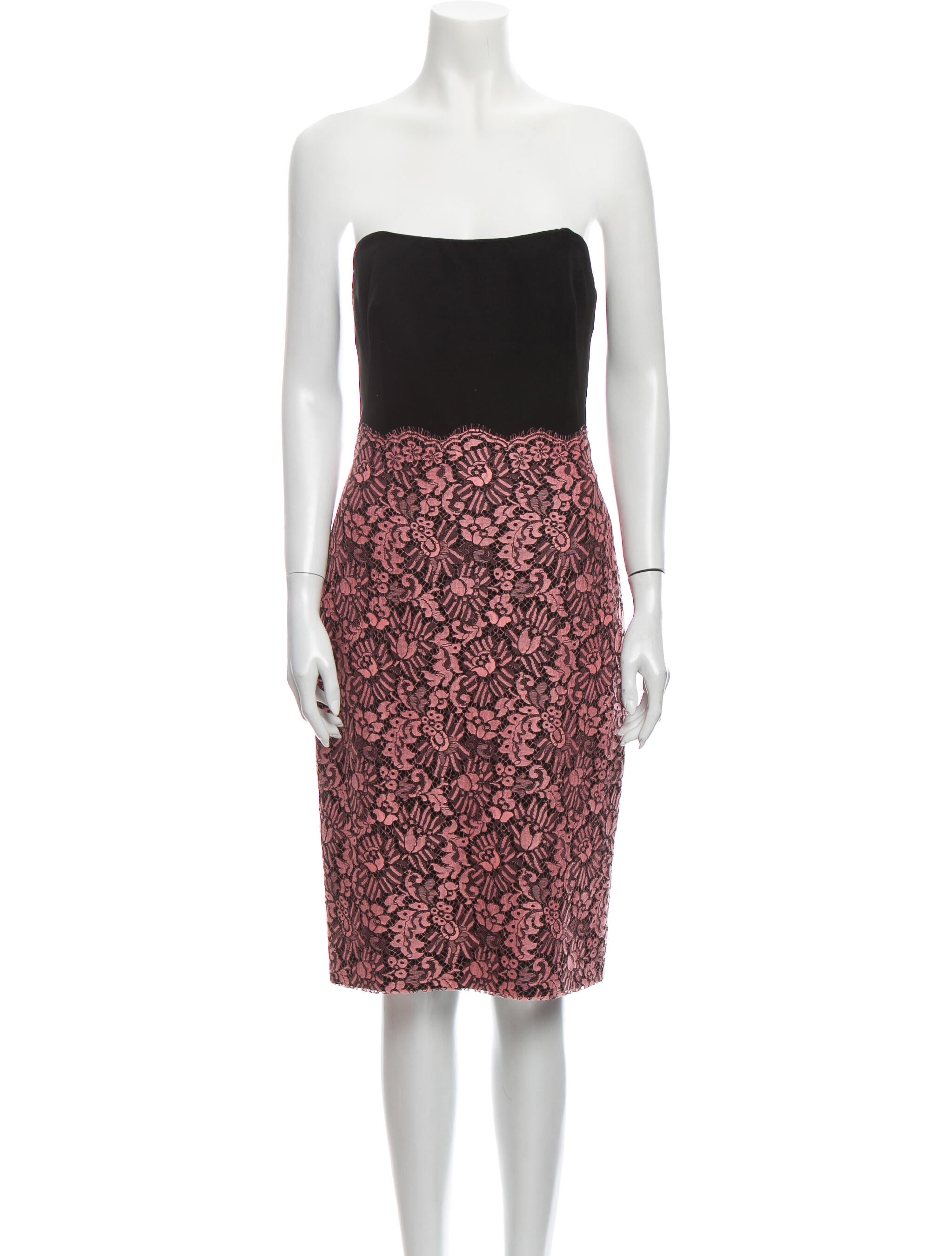 lace fit and flare cocktail dress Lace Fit-&-Flare Mini Dress main image 0