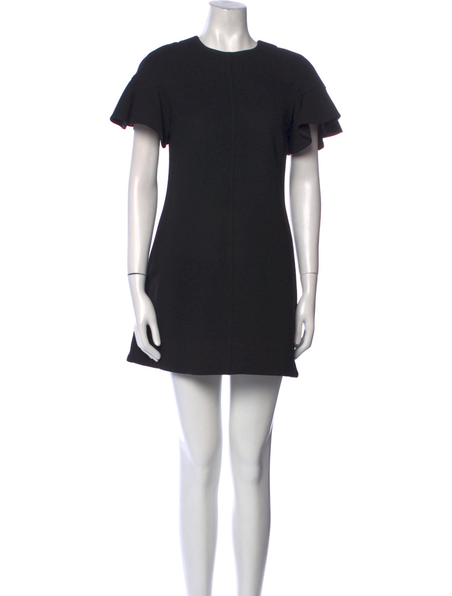 Lela Rose Wool Mini Dress