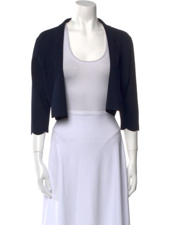 Lela Rose Open Front Sweater