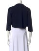 Lela Rose Open Front Sweater