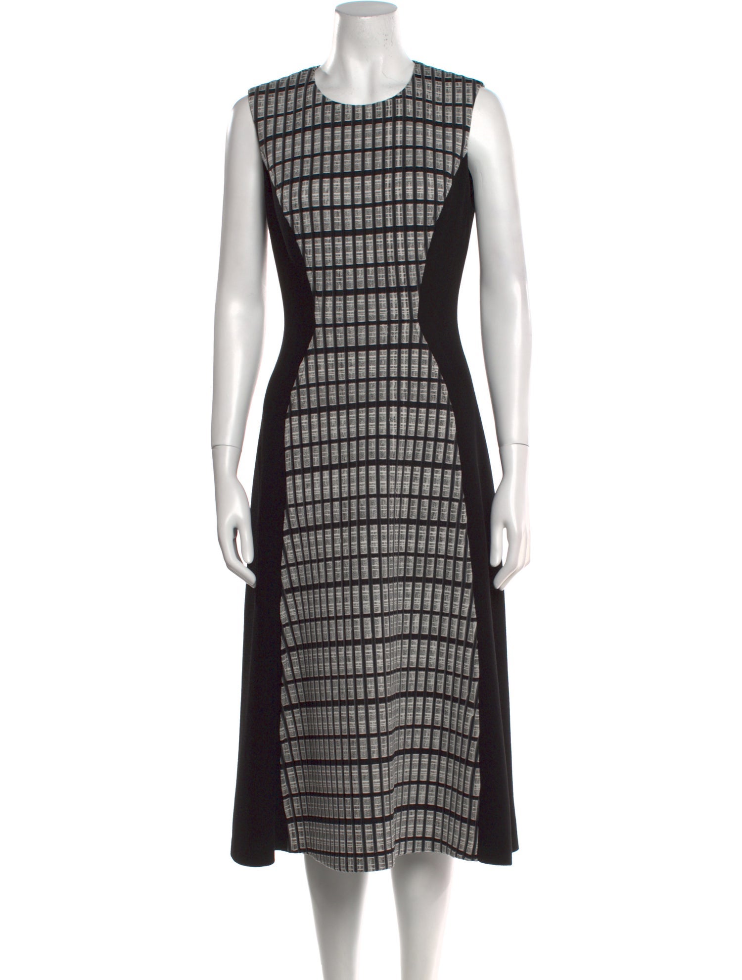 Lela Rose Virgin Wool Midi Length Dress