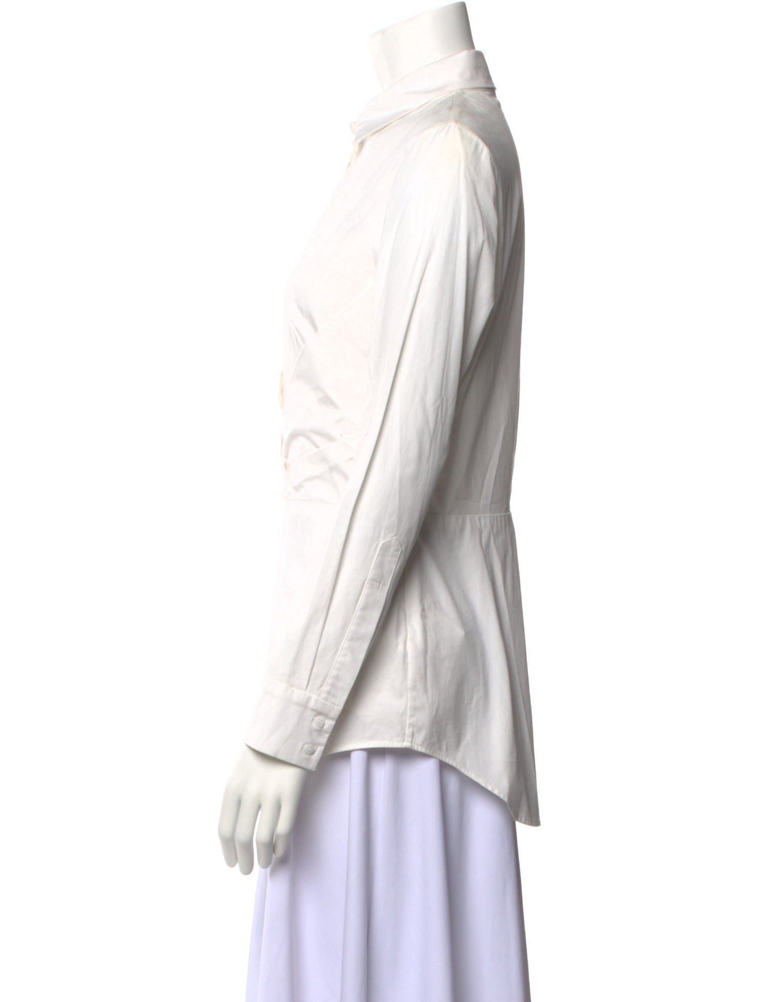 Lela Rose Long Sleeve Blouse
