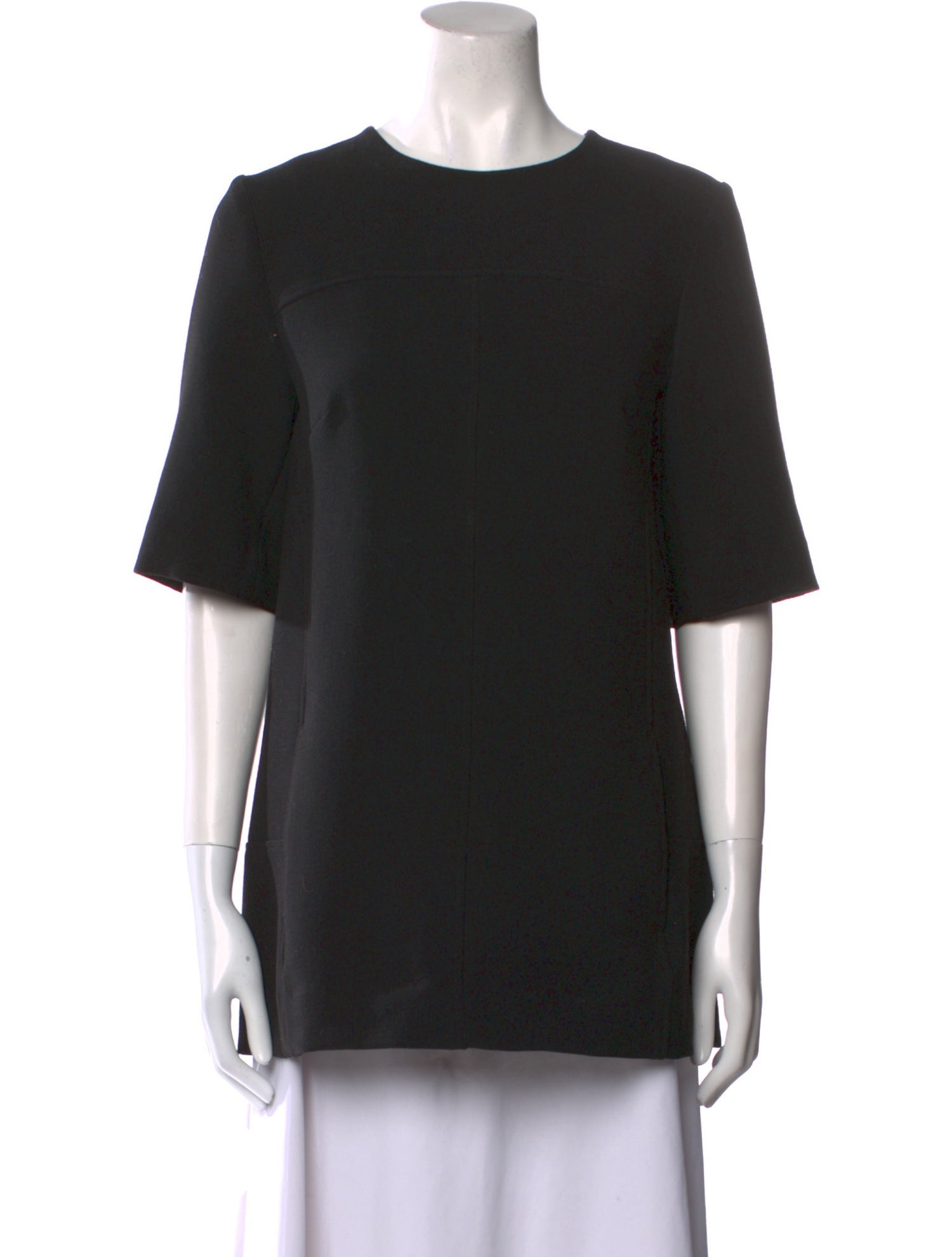 Lela Rose Crew Neck Short Sleeve T-Shirt