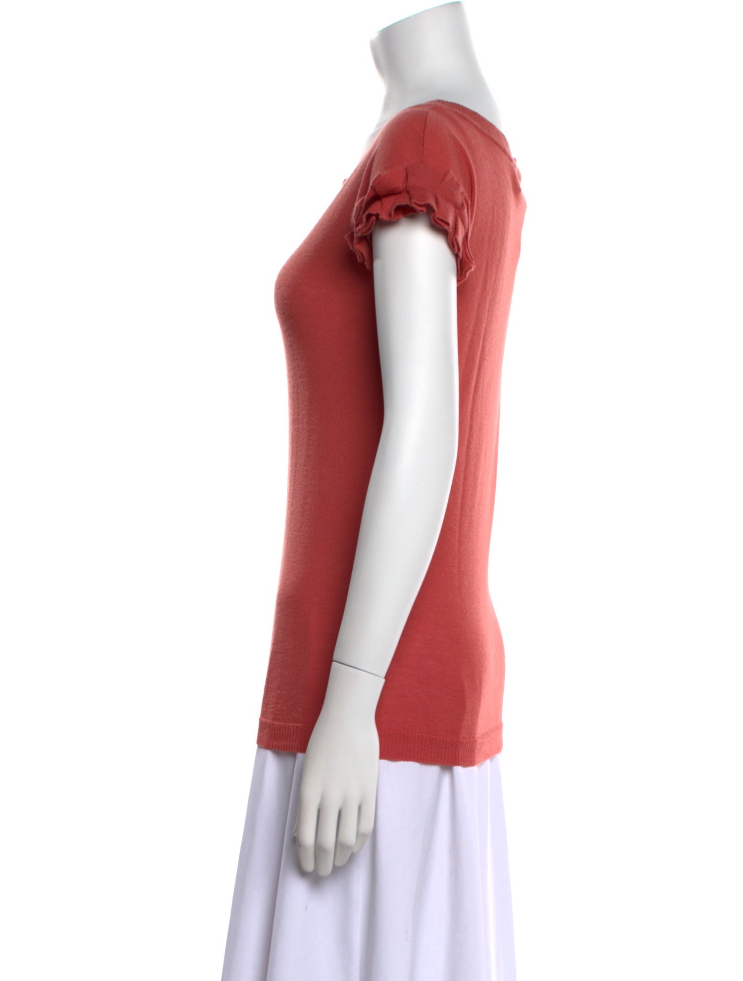 Lela Rose Cashmere Scoop Neck Sweater