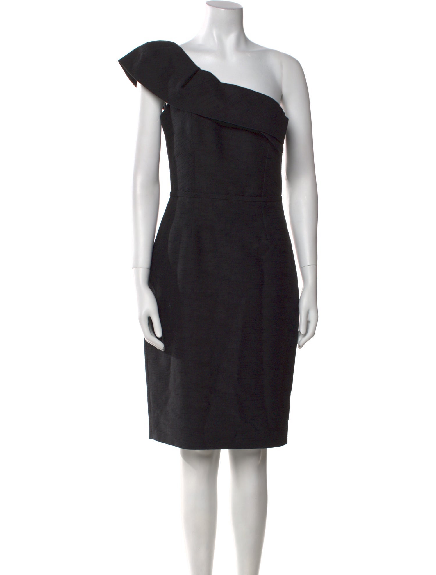 Lela Rose One-Shoulder Midi Length Dress w/ Tags