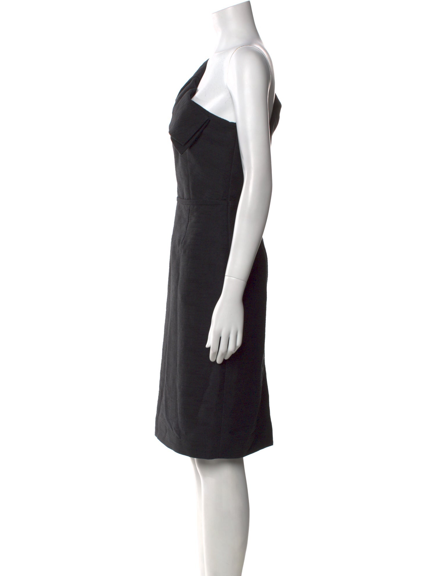 Lela Rose One-Shoulder Midi Length Dress w/ Tags