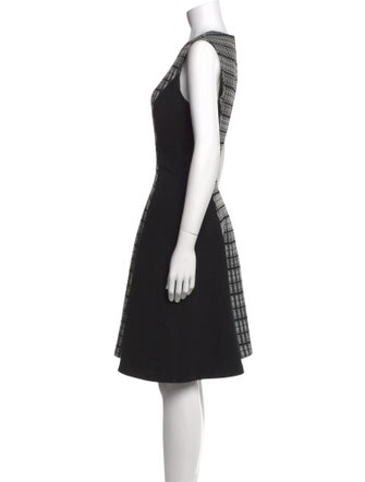 Lela Rose Virgin Wool Knee-Length Dress