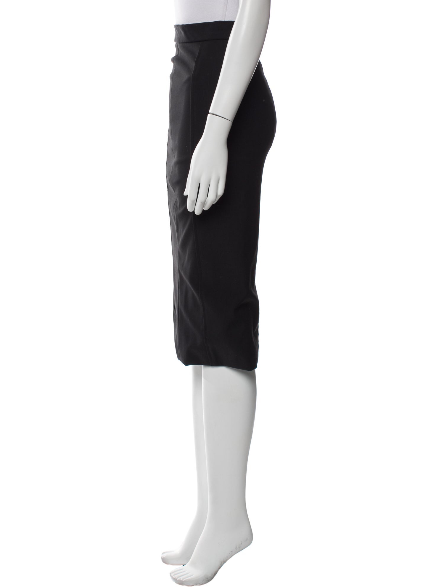 Lela Rose Ruffle Embellishment Knee-Length Skirt