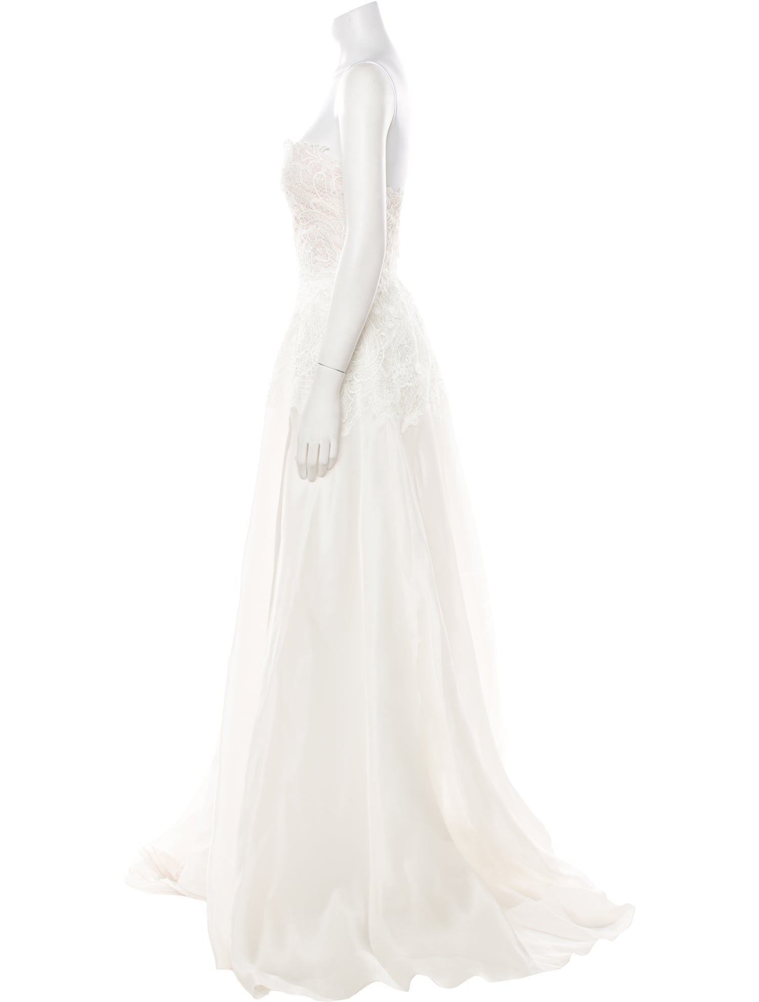 Lela Rose Silk Long Dress