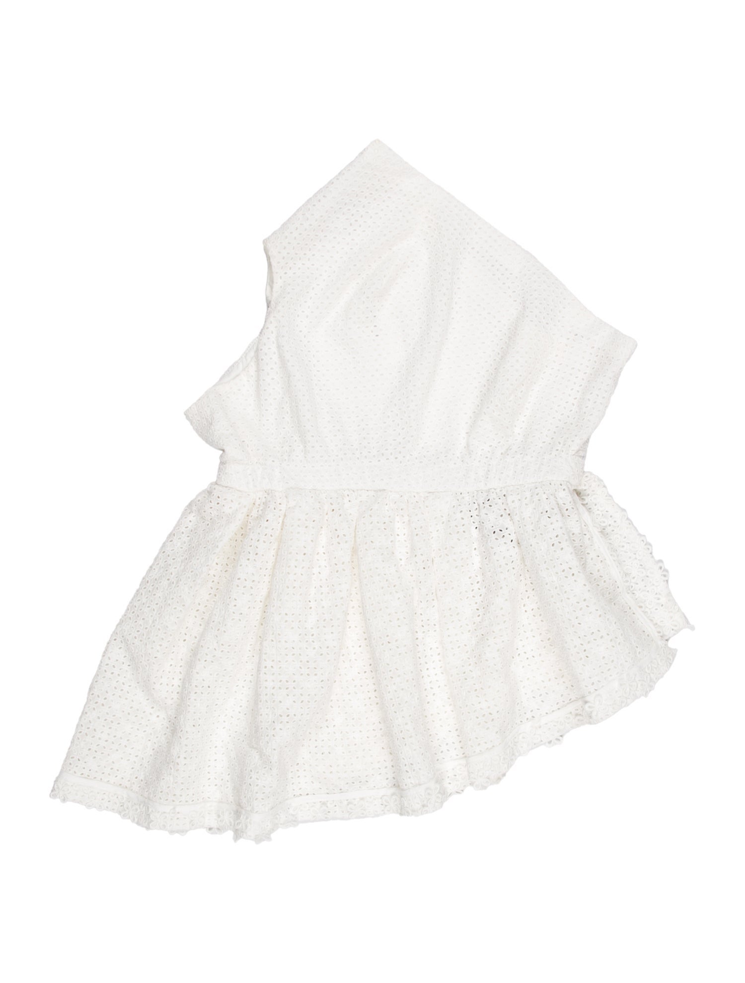 Lela Rose Strapless Crop Top