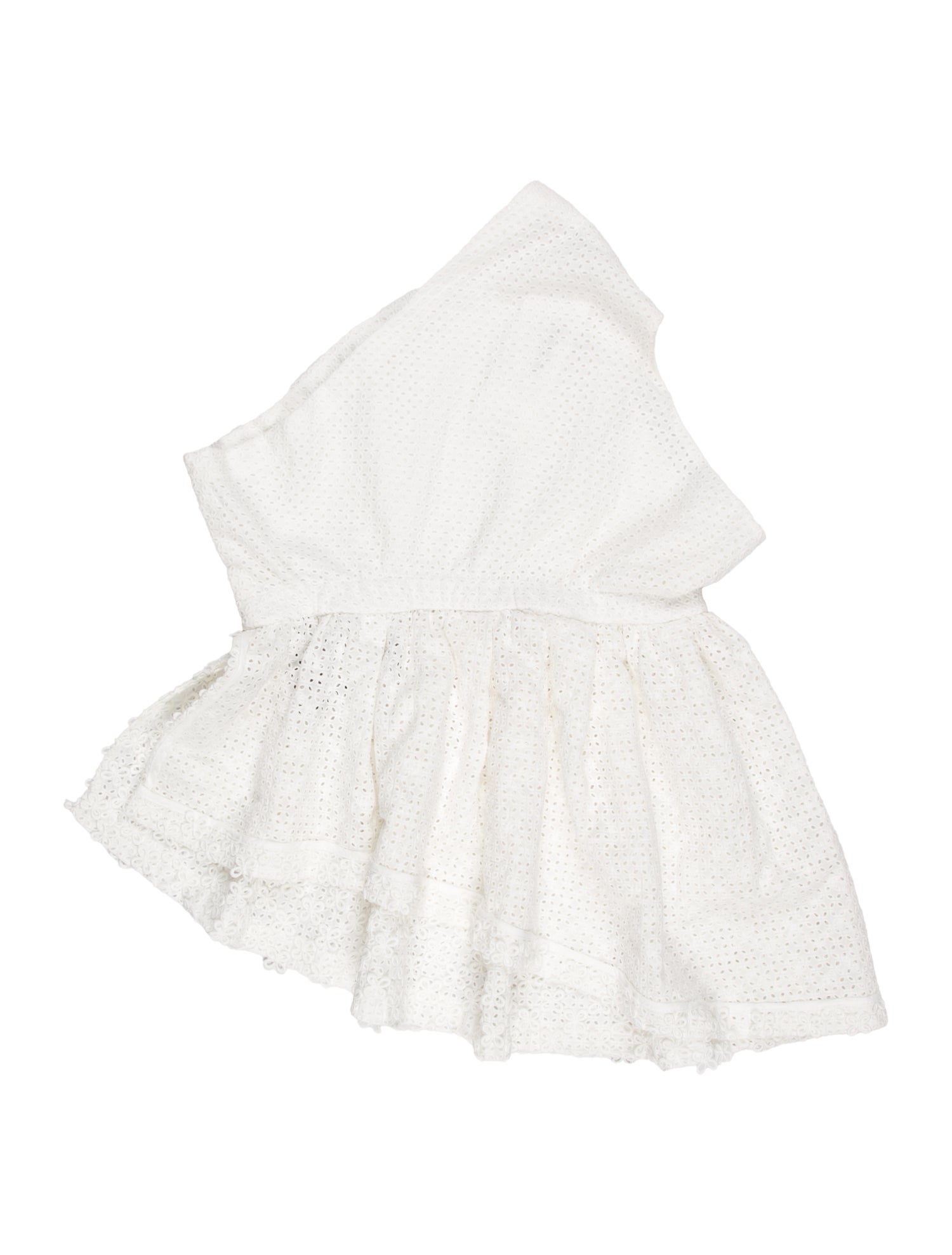 Lela Rose Strapless Crop Top