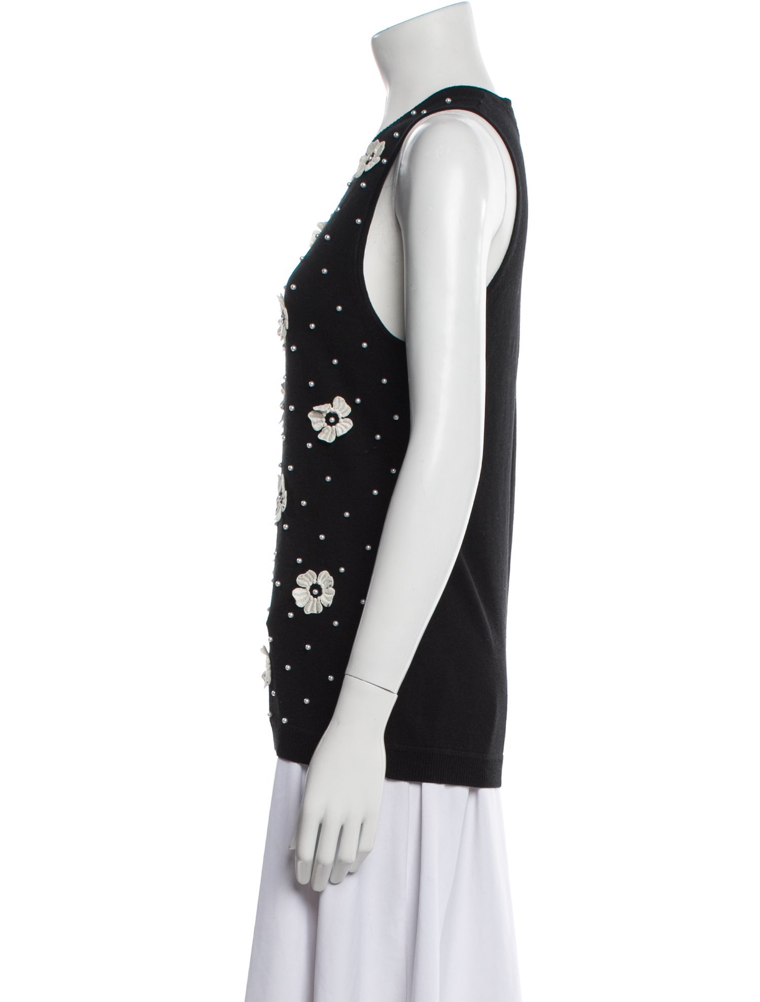 Lela Rose Silk Printed Top