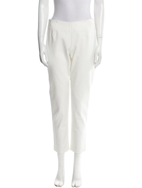 Lela Rose Wool Straight Leg Pants