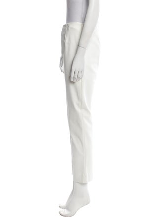 Lela Rose Wool Straight Leg Pants