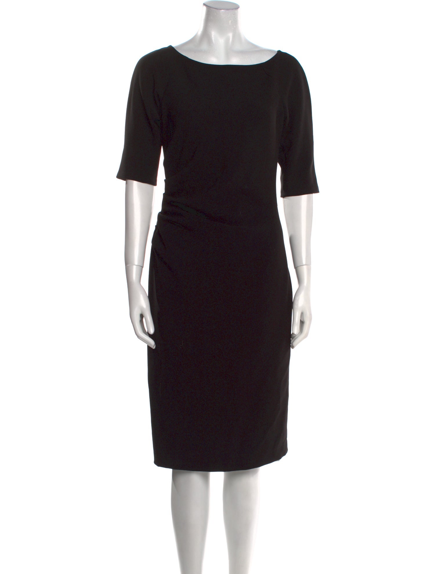 Lela Rose Wool Knee-Length Dress