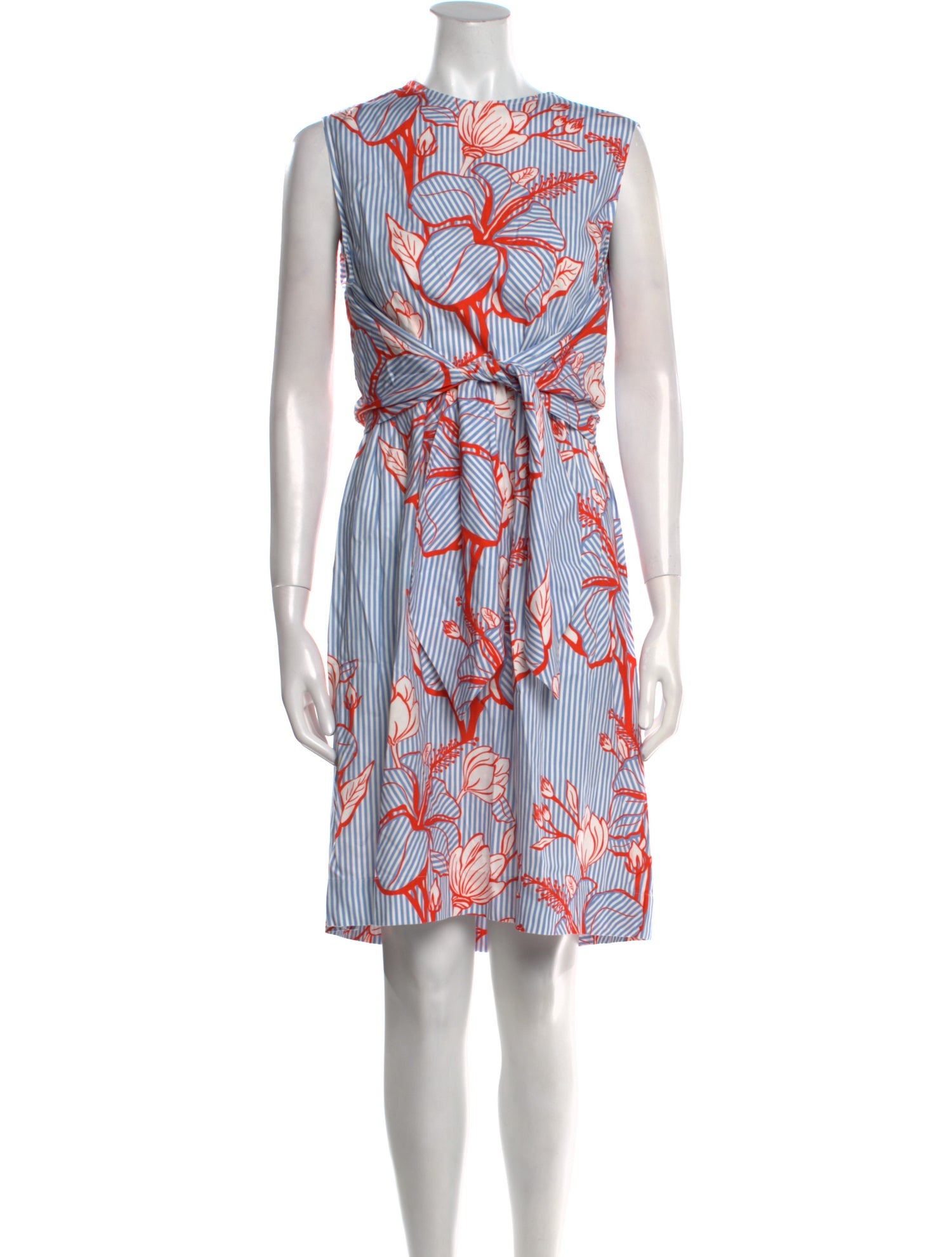 Lela Rose Printed Knee-Length Dress