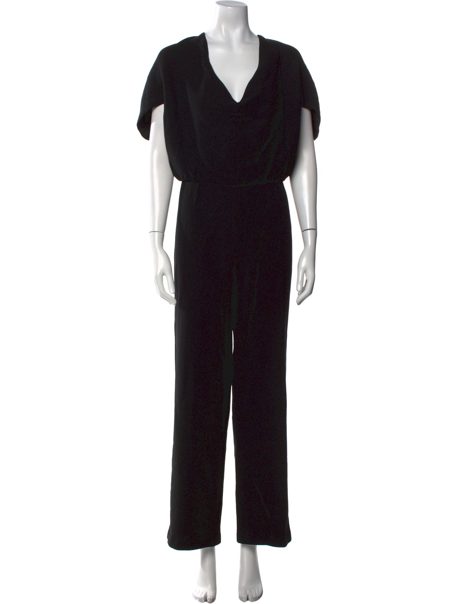 Lela Rose V-Neck Jumpsuit