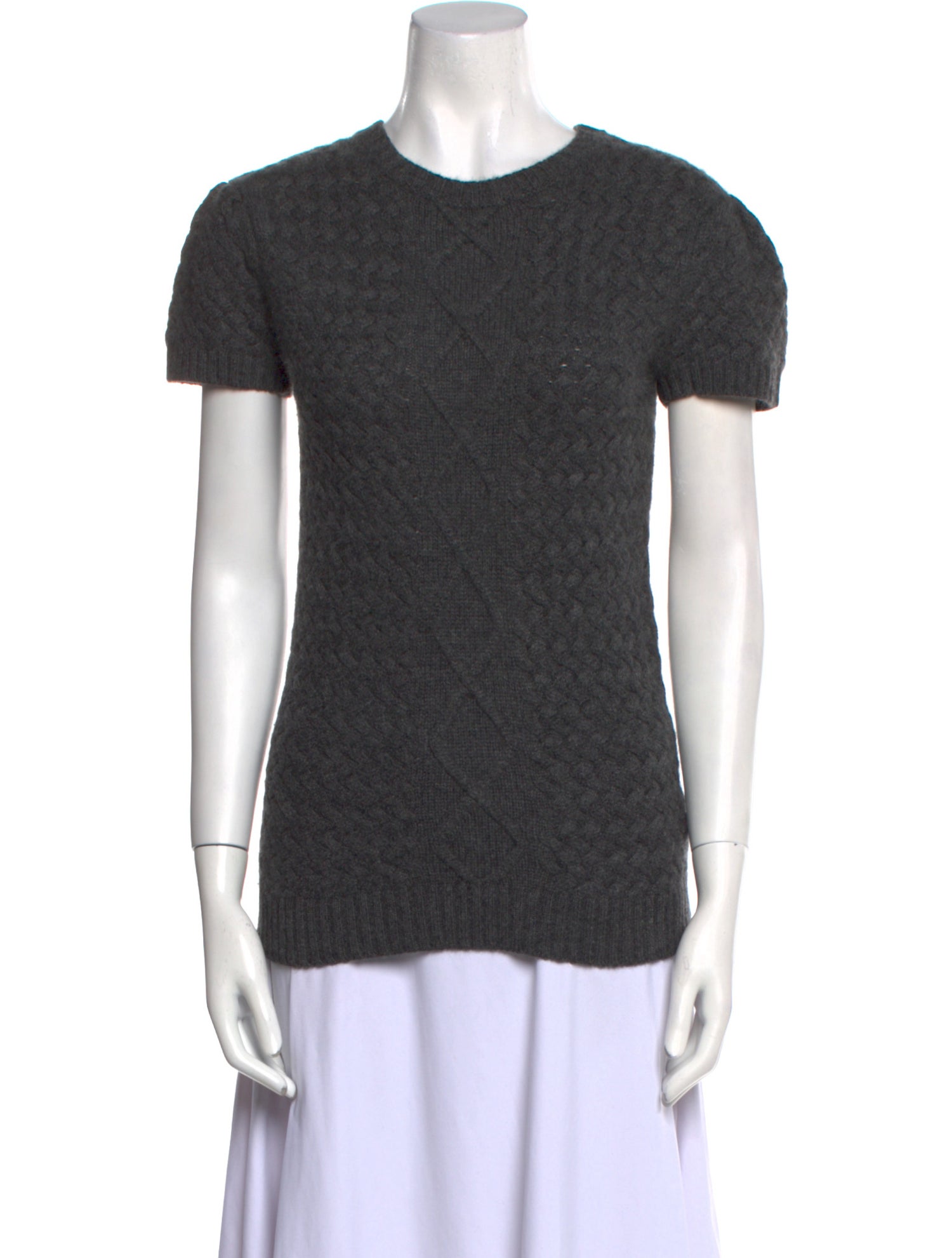 Lela Rose Cashmere Scoop Neck Sweater