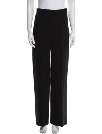 Lela Rose Silk Wide Leg Pants