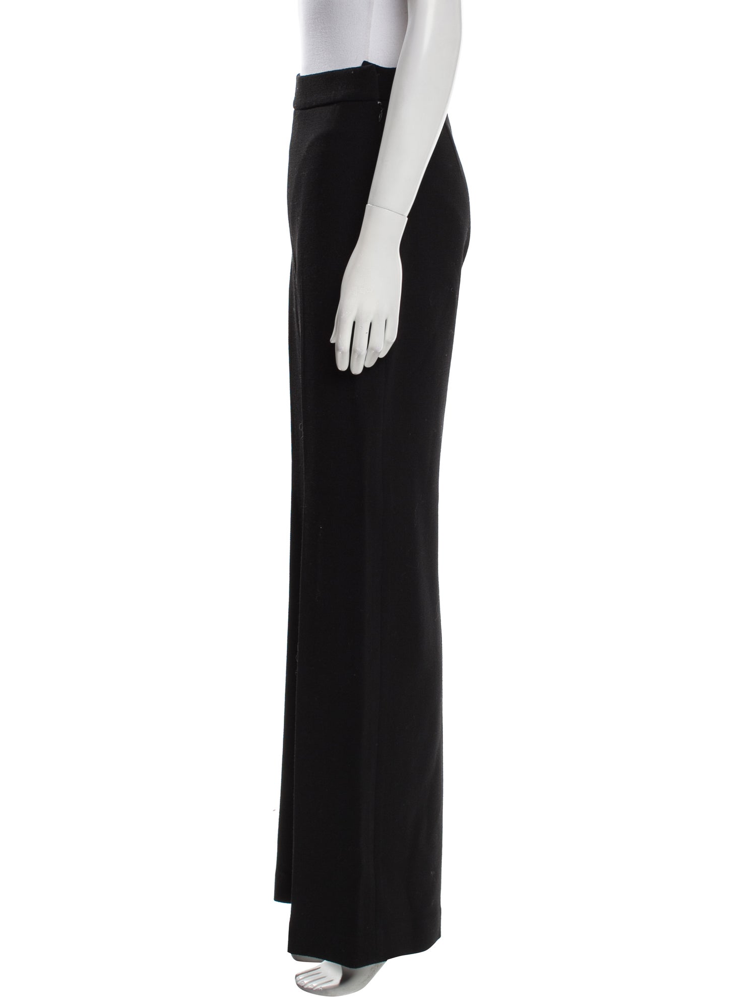 Lela Rose Silk Wide Leg Pants