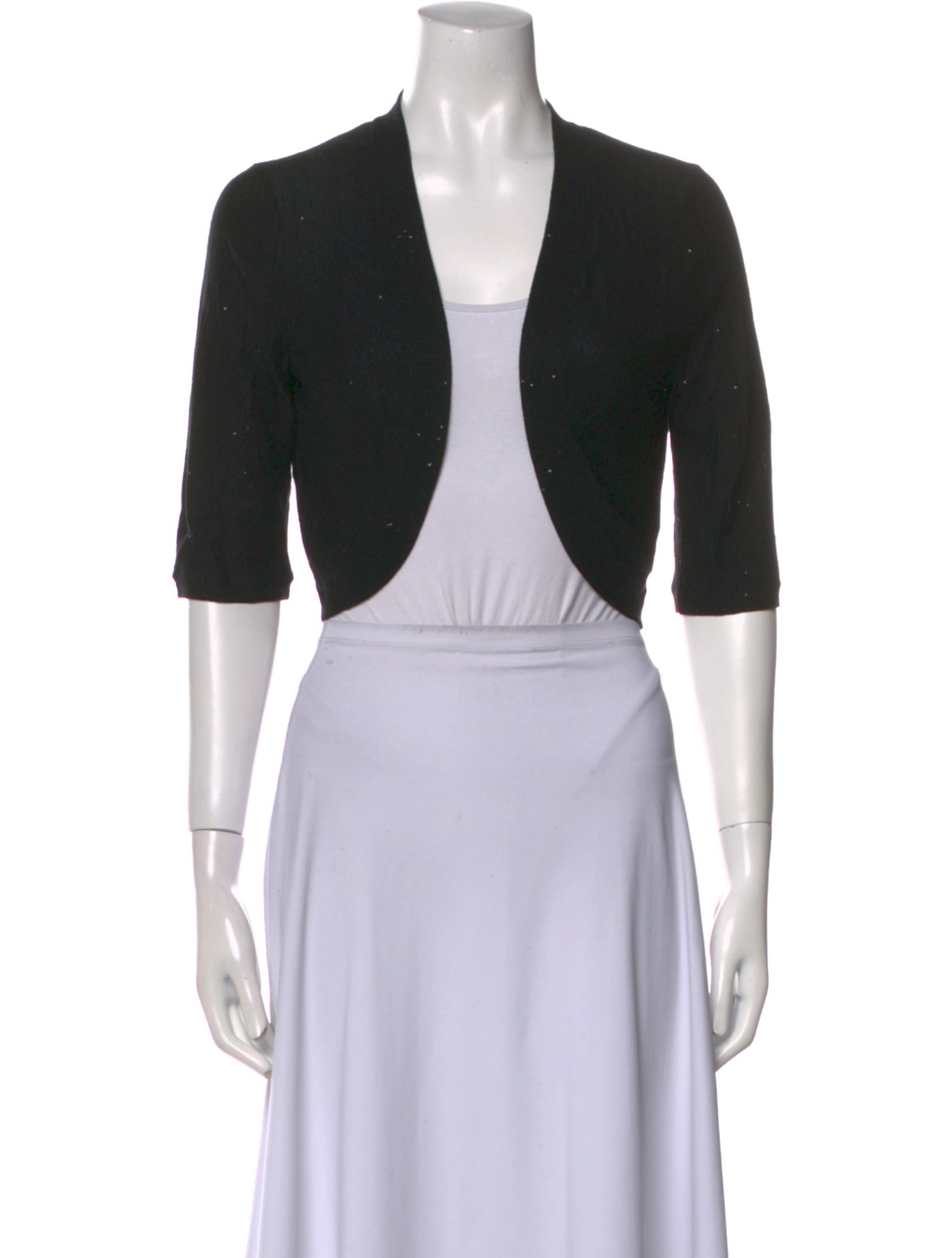 Lela Rose Open Front Sweater