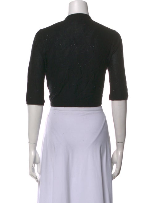 Lela Rose Open Front Sweater