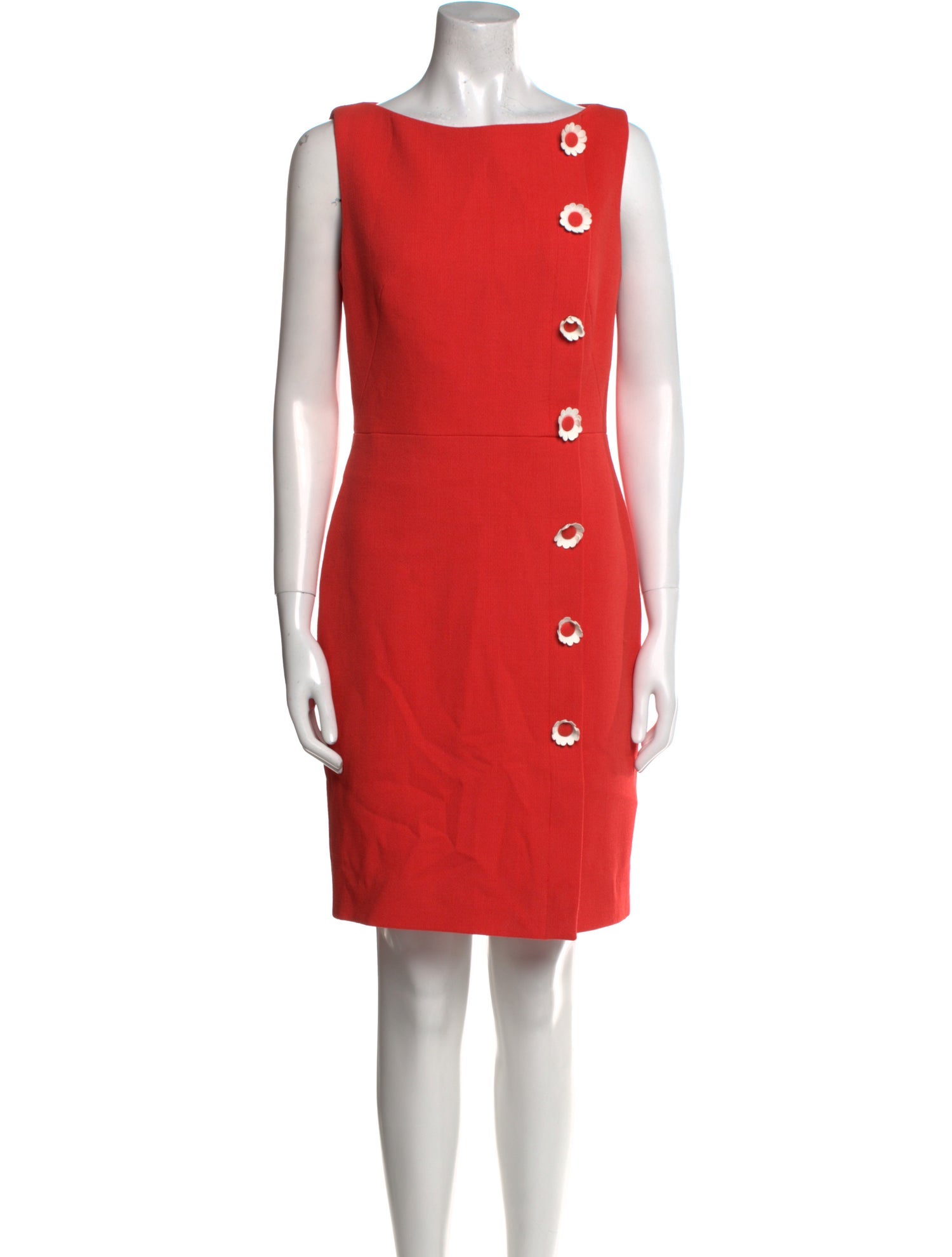 Lela Rose Wool Mini Dress