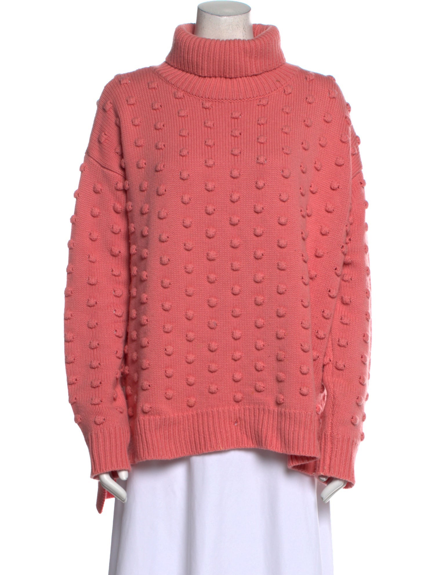 Lela Rose Wool Turtleneck Sweater