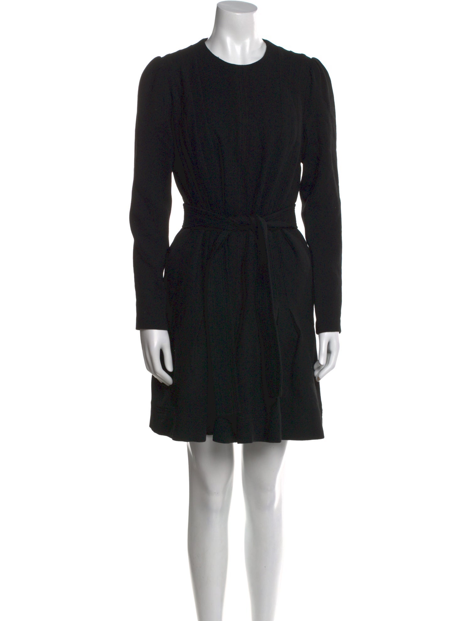 Lela Rose Wool Mini Dress