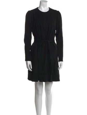 Lela Rose Wool Mini Dress