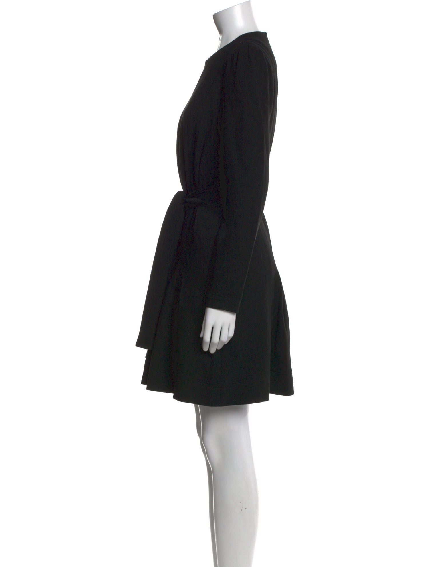 Lela Rose Wool Mini Dress