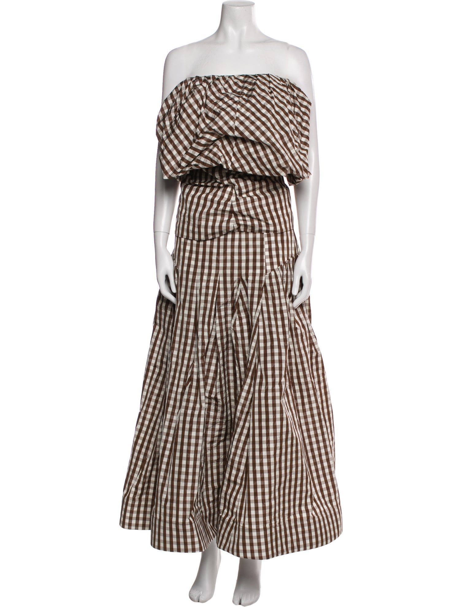 Lela Rose Plaid Print Skirt Set w/ Tags