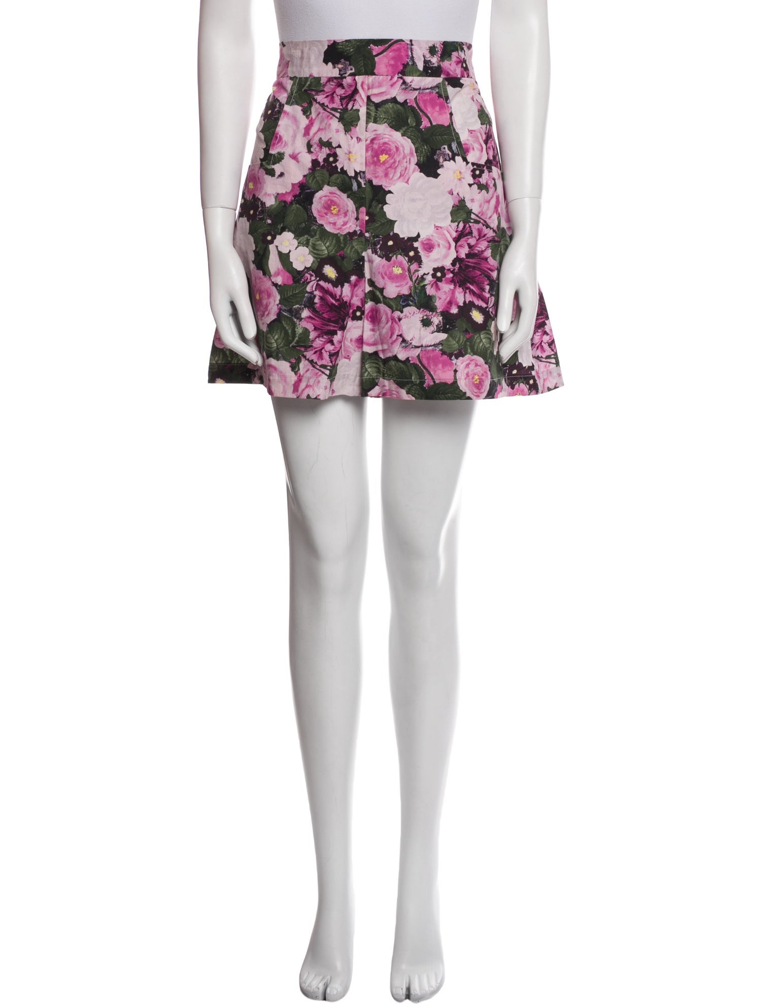 Lela Rose Printed Mini Shorts