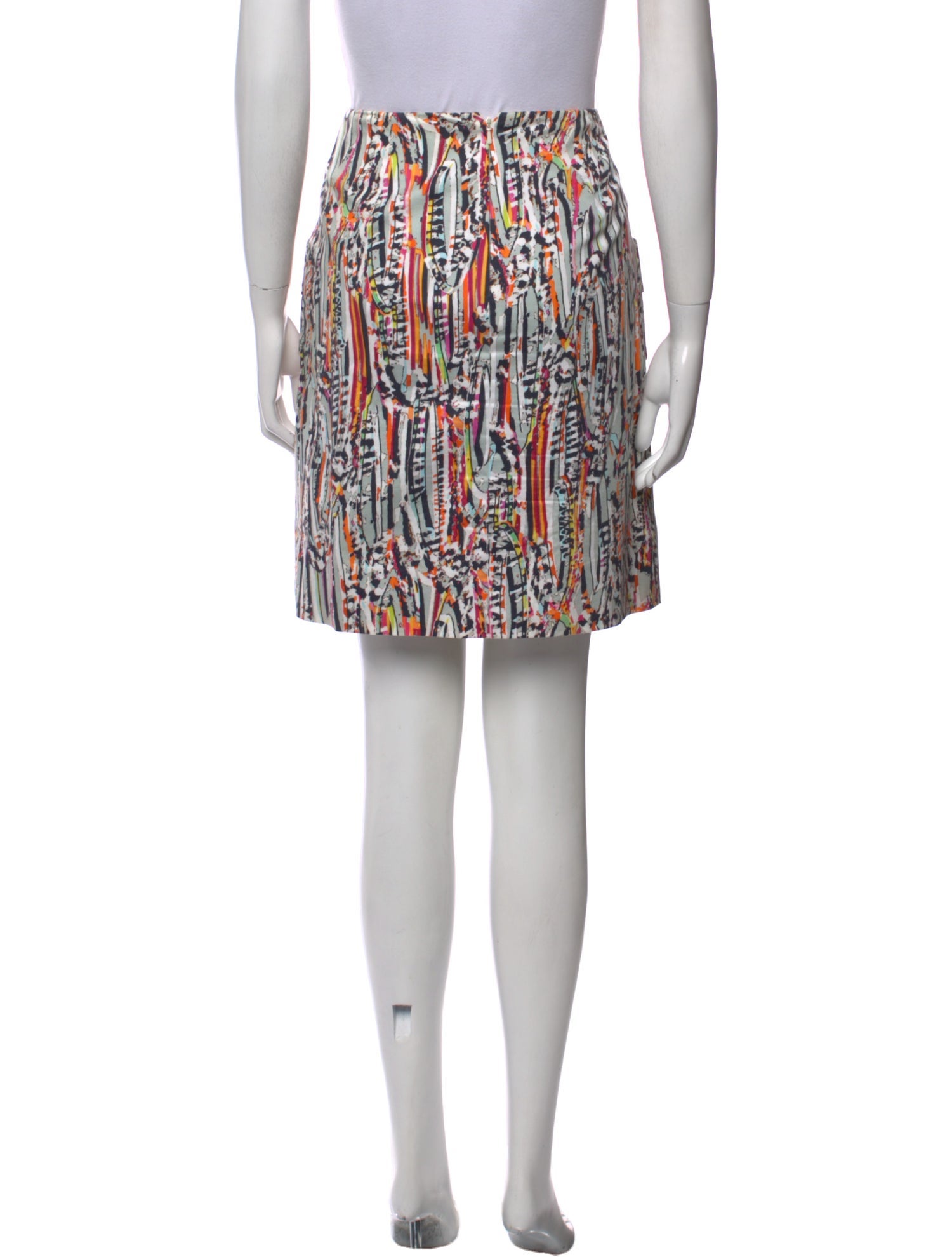 Lela Rose Printed Mini Skirt