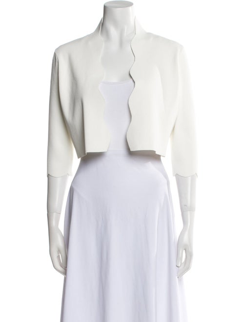 Lela Rose Open Front Sweater