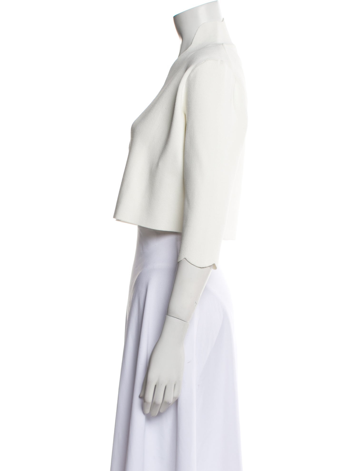 Lela Rose Open Front Sweater