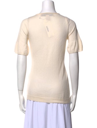 Lela Rose Cashmere Scoop Neck Sweater