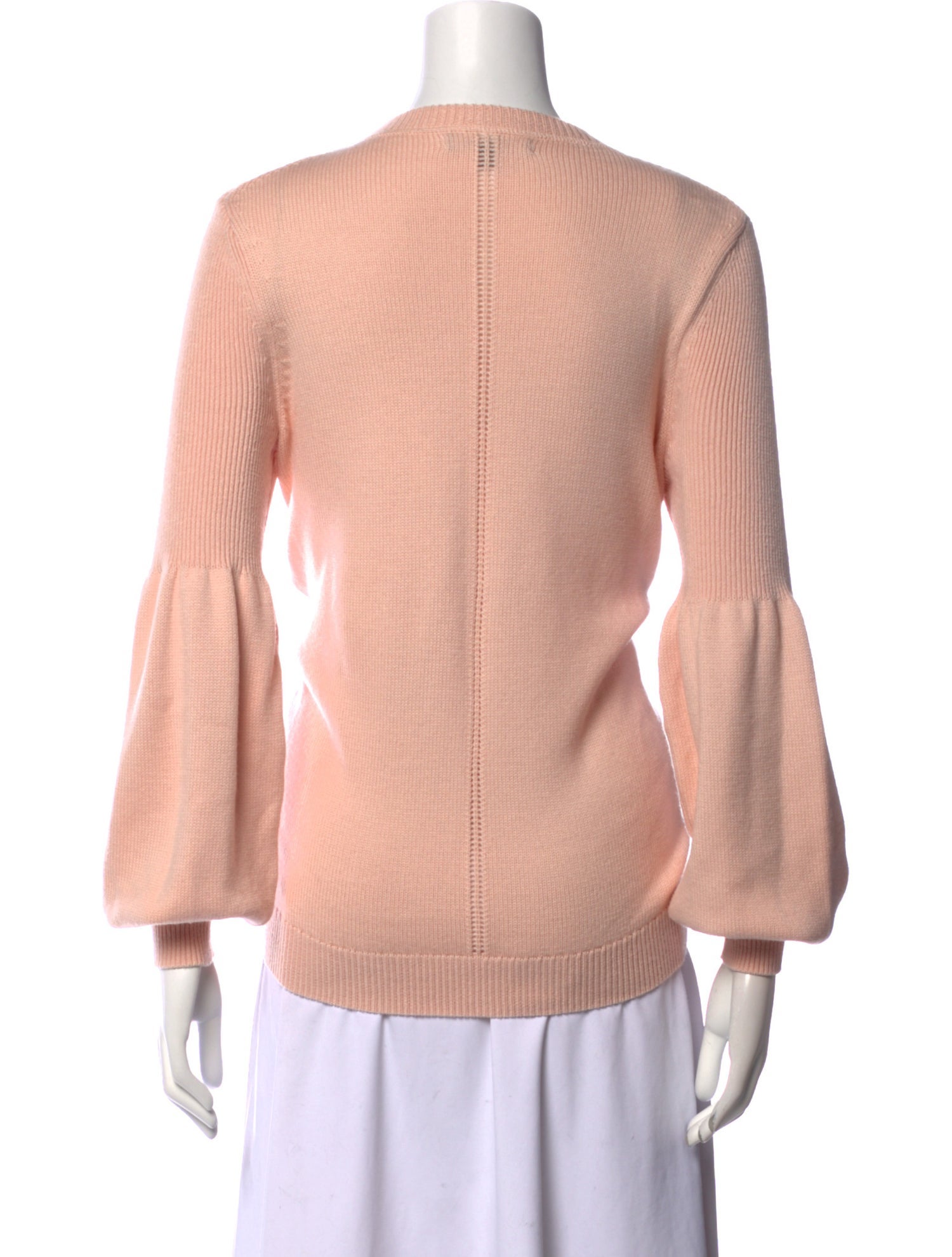 Lela Rose Wool Crew Neck Sweater