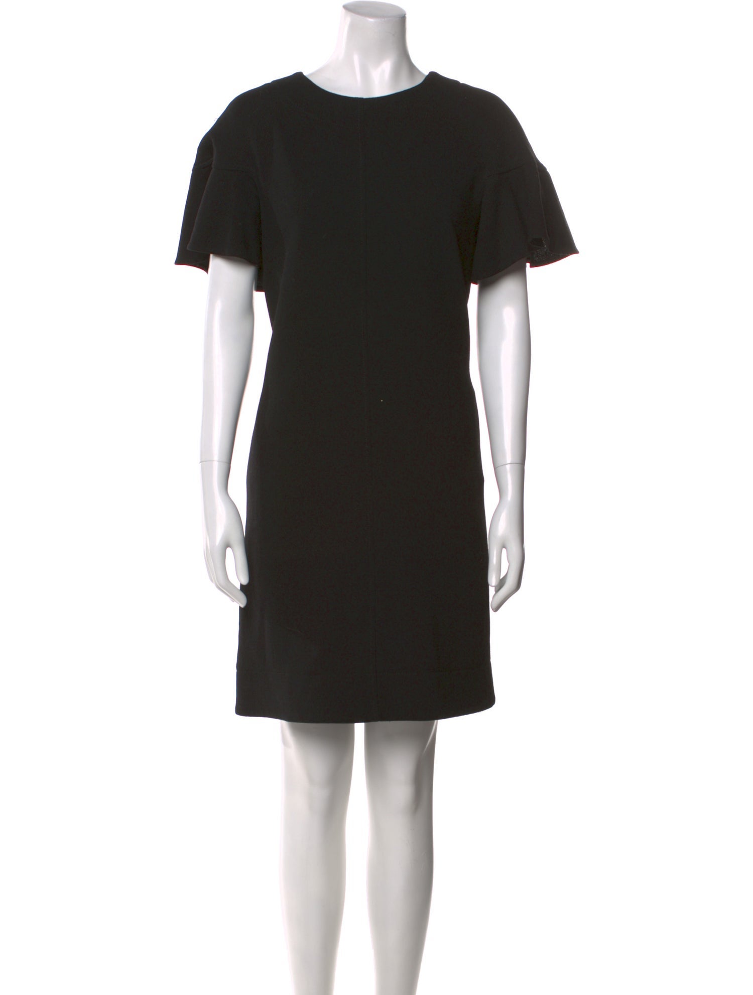 Lela Rose Wool Knee-Length Dress